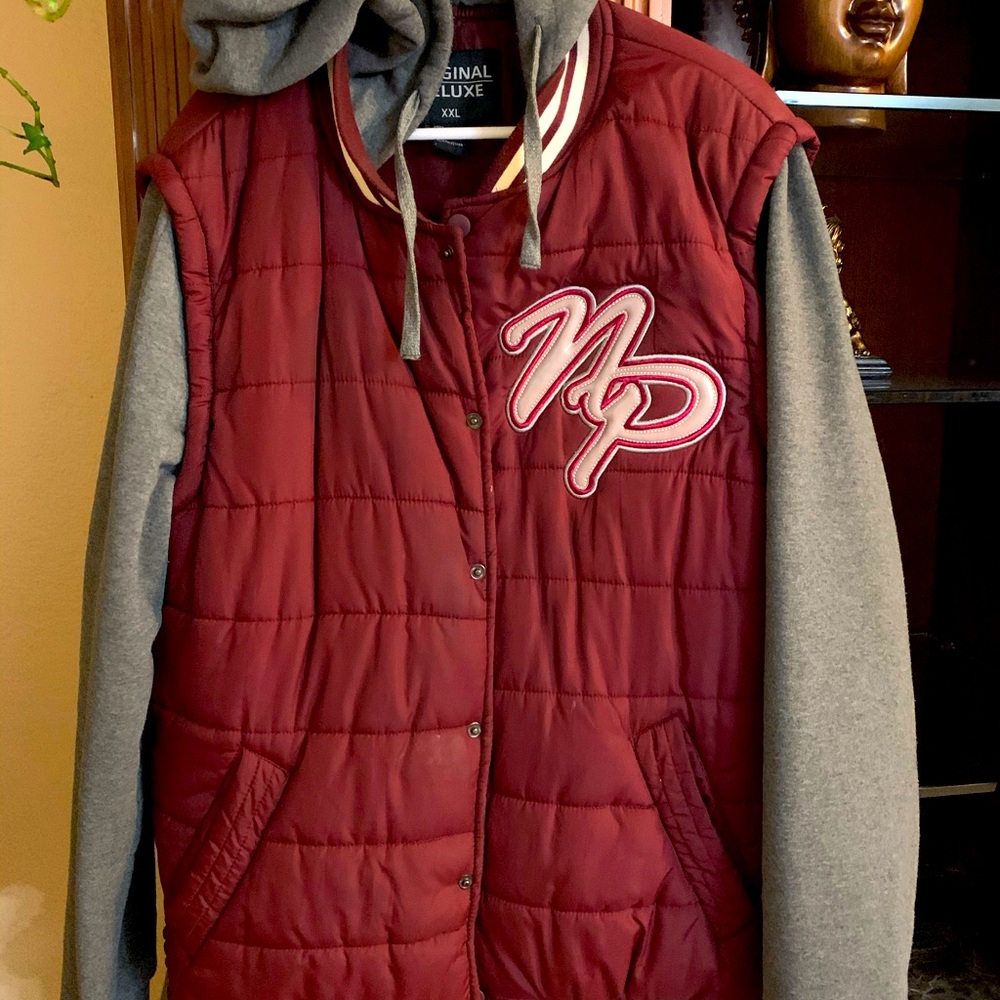 Burgandy jacket